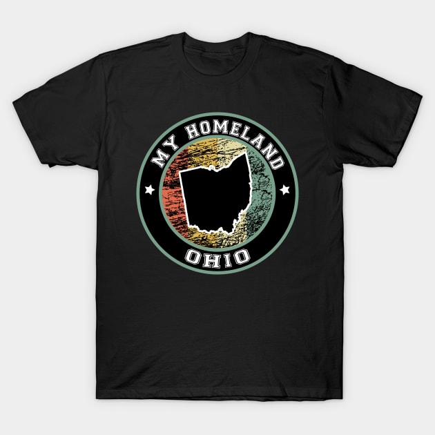 Homeland Ohio state USA vintage T-Shirt by LiquidLine